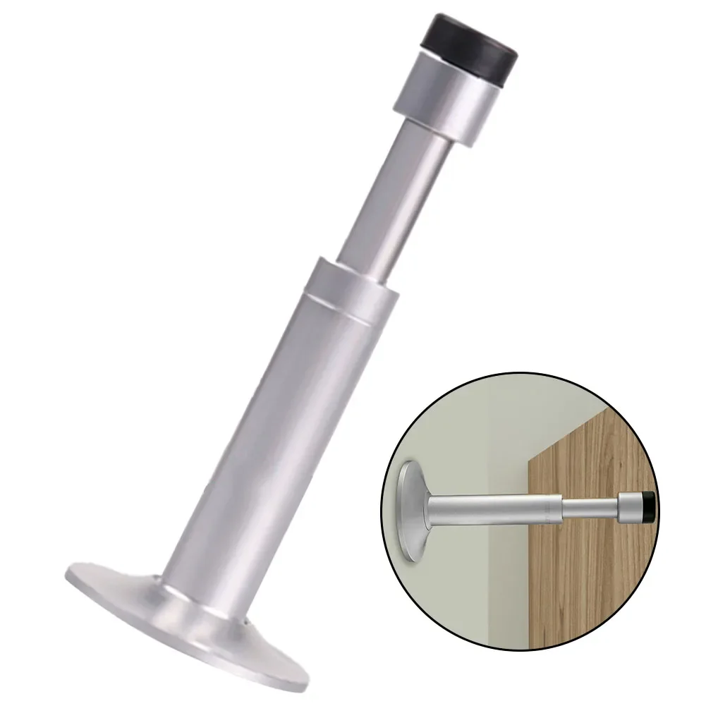 Fermaporta a parete resistente con cuscino in gomma per l'isolamento acustico Hardware della porta dell'edificio resistenza della porta di miglioramento della casa