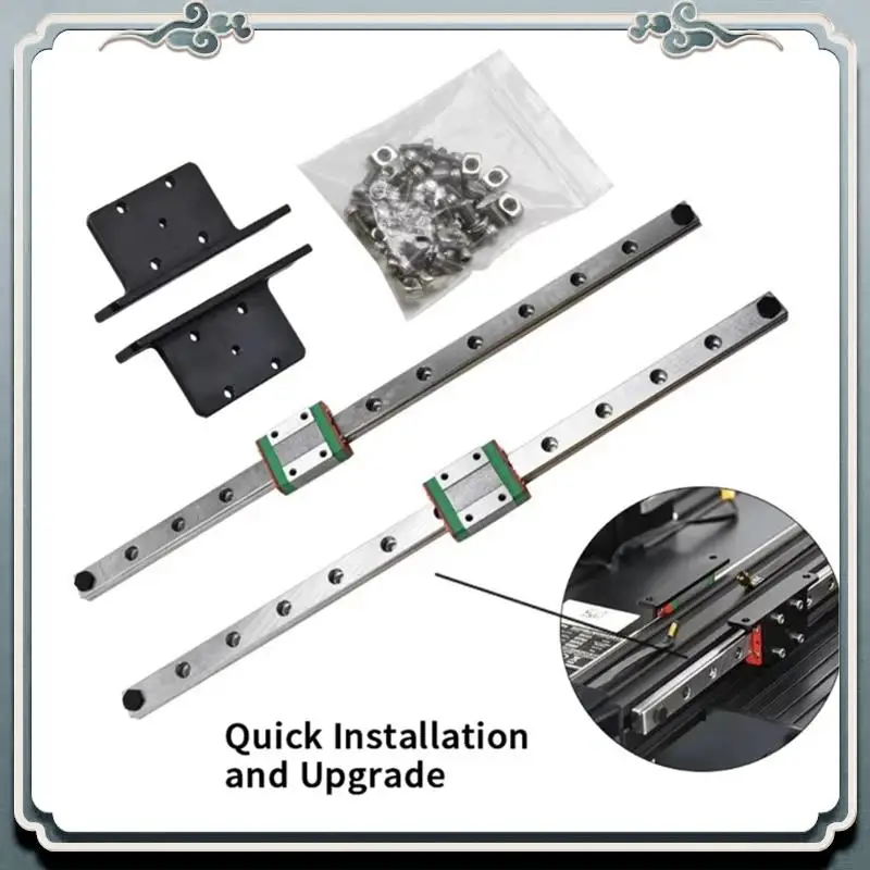 プレミアム Y 軸リニアレールキット 3D プリンタ部品デュアル MGN12H レール Creality Ender 3 V2 3D プリンタ用