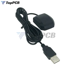 VK-162 USB 3.3V-5.5V GPS Navigation Receiver Support AssistNow Beidou Glonass WAAS EGNOS MSAS GAGAN for Car Truck Range Mapping