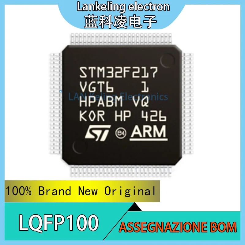 

STM32F217VGT6 STM STM32F STM32F217 STM32F217VG STM32F217VGT 100% Brand New Original MCU IC LQFP-100 chip ic