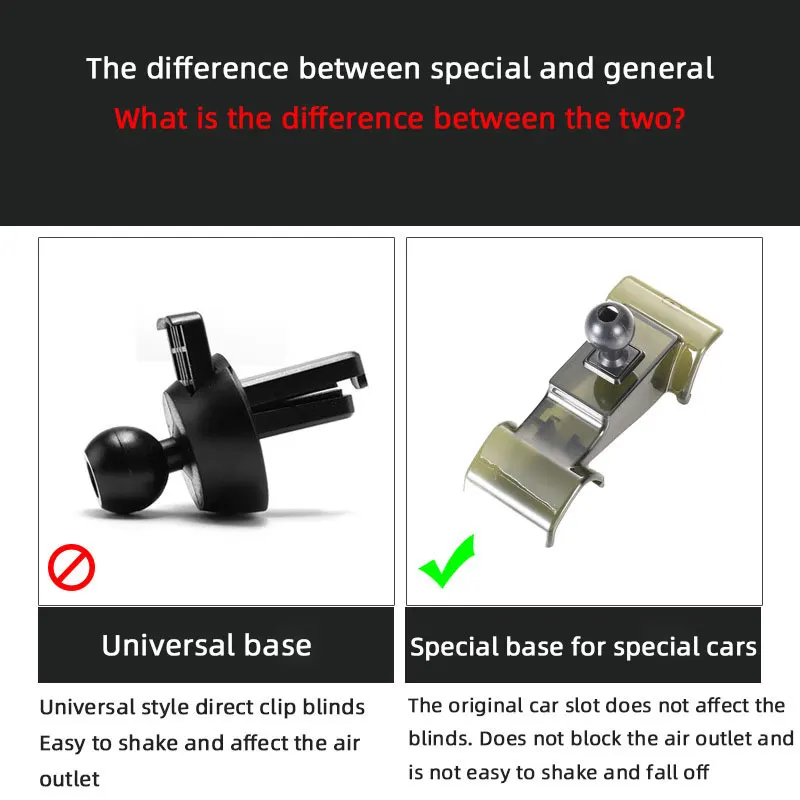 Car Phone Holder Stand Buckle Mount Bracket Fixed Special Base For Chevrolet Malibu BLRZER TRAX Cavalier CRUZE ORLANDO Accessory