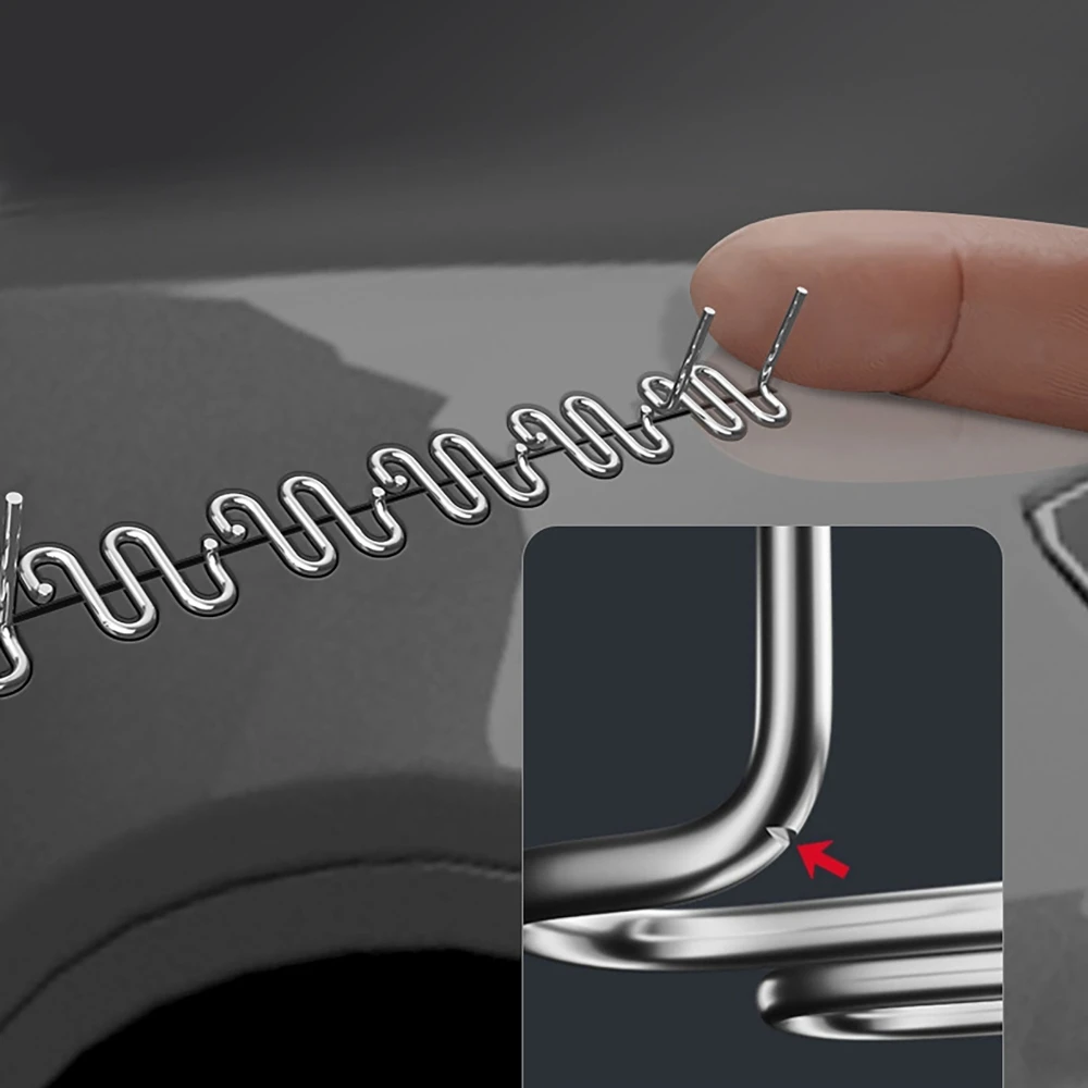 Máquina de soldadura de plásticos inalámbrica, pistola de soldadura portátil para reparación de grietas de Panel de carrocería de coche, grapadora