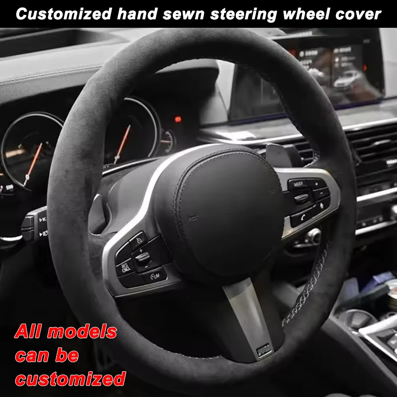 

Customize Car hand sewn steering wheel covers for Cadillac, BMW, Lexus, Mercedes Benz, Audi, Honda, Nissan and more models