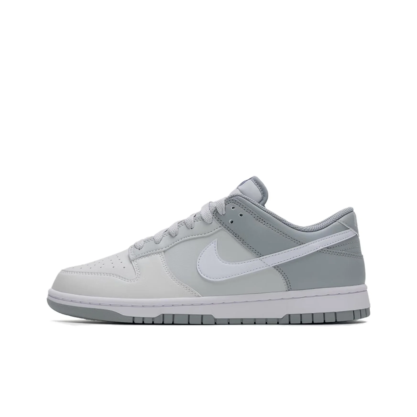 Nike Dunk Synthetic Leather Low top Skateboard Shoes Men's Gray HF5441-116
