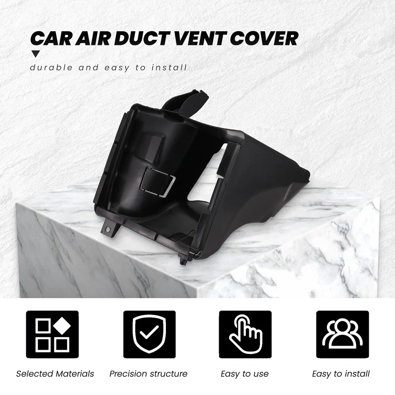 Car Air Duct Vent Cover 51747200774 For BMW 5-Series F07 GT 2008-2017 535I 550I 550Ix 535Dx Right Side Vent Hood Caps