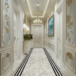 Hallway Carpet Light Luxury European Long Corridor Carpet Stairway Decoration Home Floor Mats Runner Customizable Aisle Rug