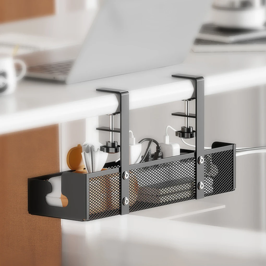 

Настольная подставка, прочная универсальная компактная сетчатая стойка для хранения для дома, незаменимая сетчатая подкладка