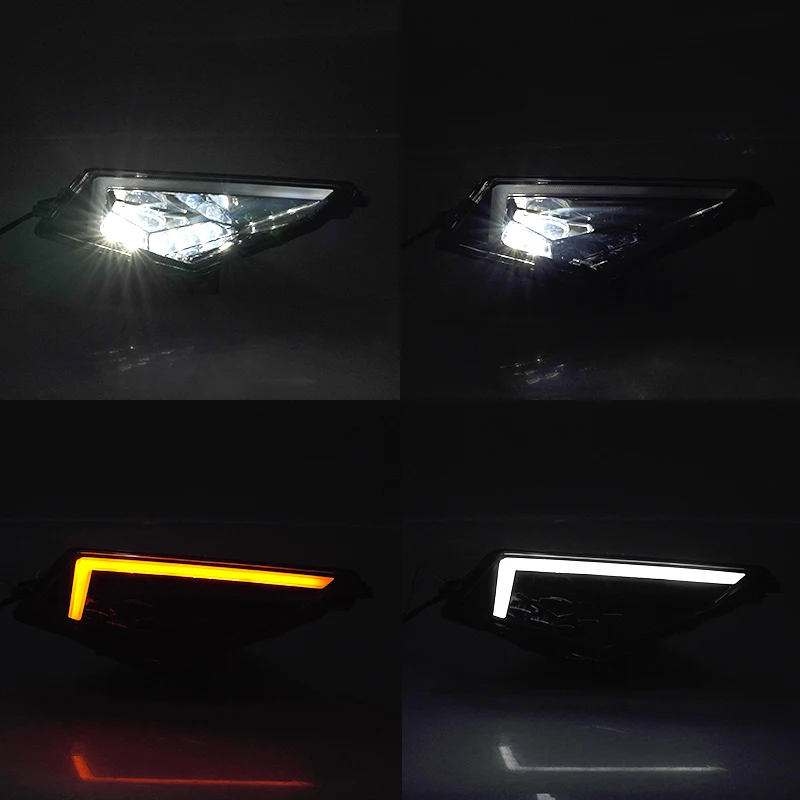 LED Headlights With High-Low Beams DRL Turn Signal Light For Polaris Ranger 570SP