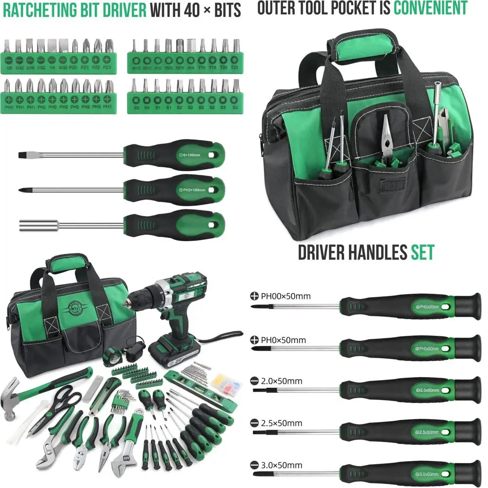 

Полный набор торцевых ключей из 232 предметов для ремонта дома и автомобилей с кейсом для хранения