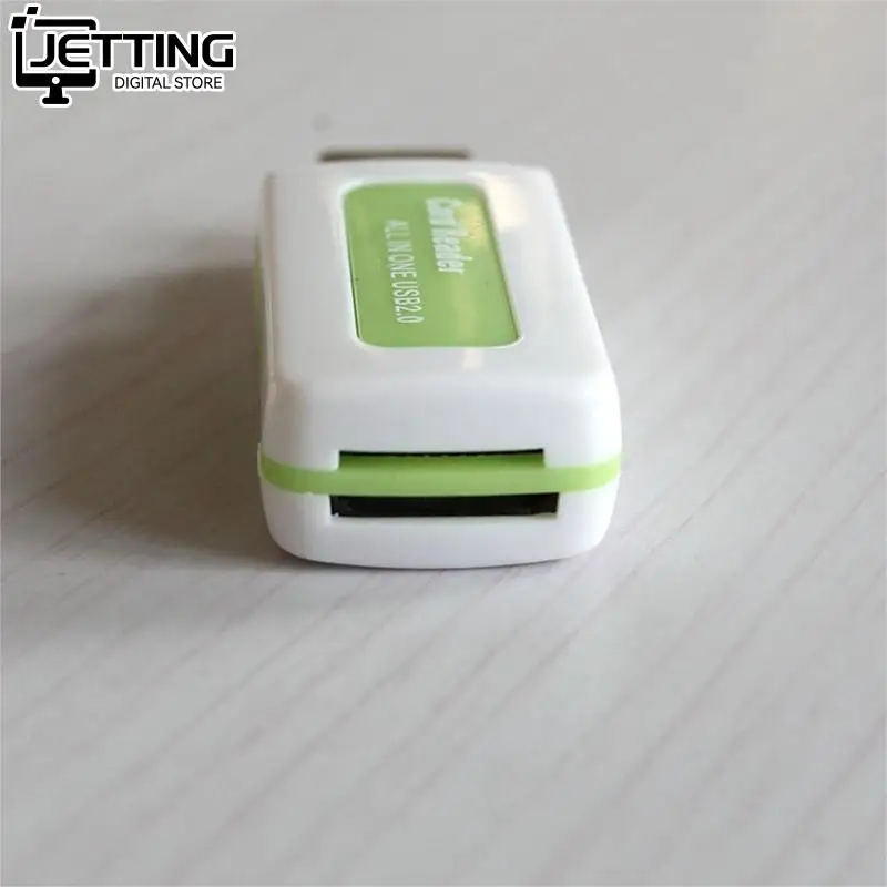 2pcs USB 2.0 4 in 1 Memory Multi Card Reader for M2  SDHC DV TF Card