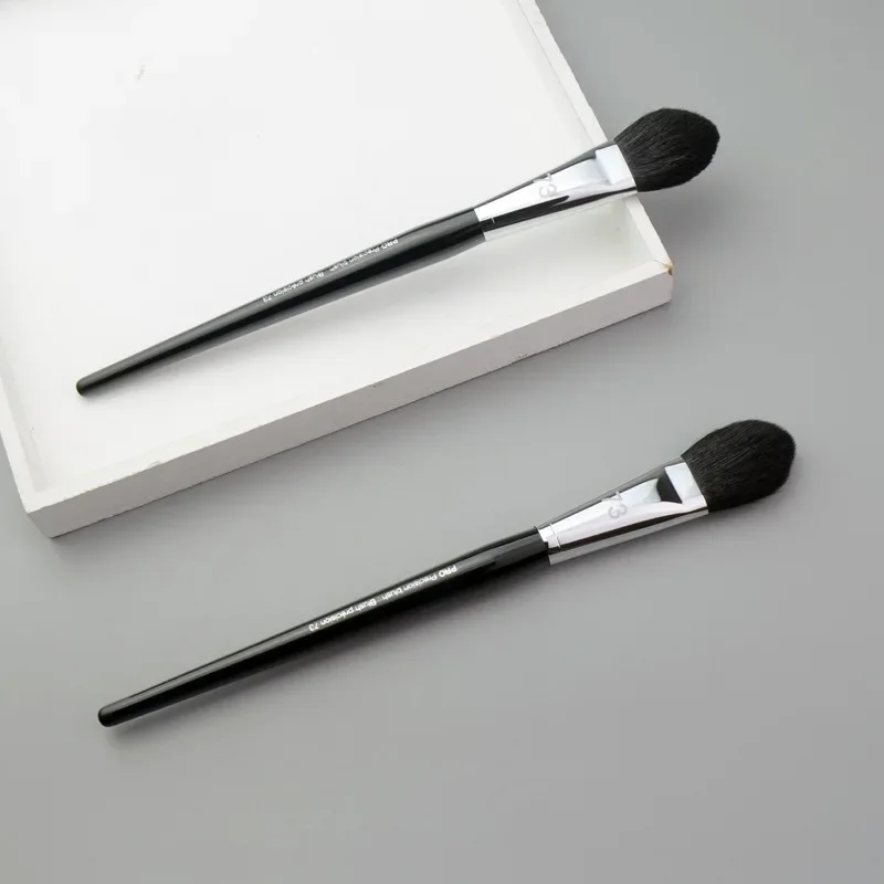 Professionele Concealer Make-Up Borstel Geitenhaar No.73 Platte Tong Vorm Pro Presicion Blush Brush Foundation Cosmetische Schoonheid Tool
