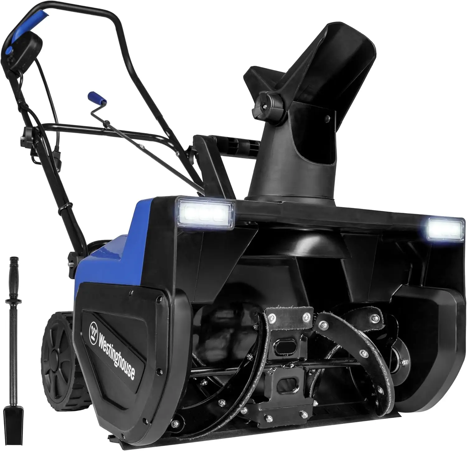 Corded Snow Blower 22 Inch, Steel Auger, Dual LED Lights, Electric Snow Blower with 25ft Throwing Distance, plows 840lbs/min, Ad