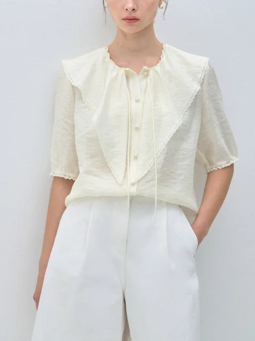 

Свободный топ Bubble Sve ort Sve irt Женский модный круглый топ с воротником Ne arp для похудения Rhmy25 Летний корейский одинарный B...