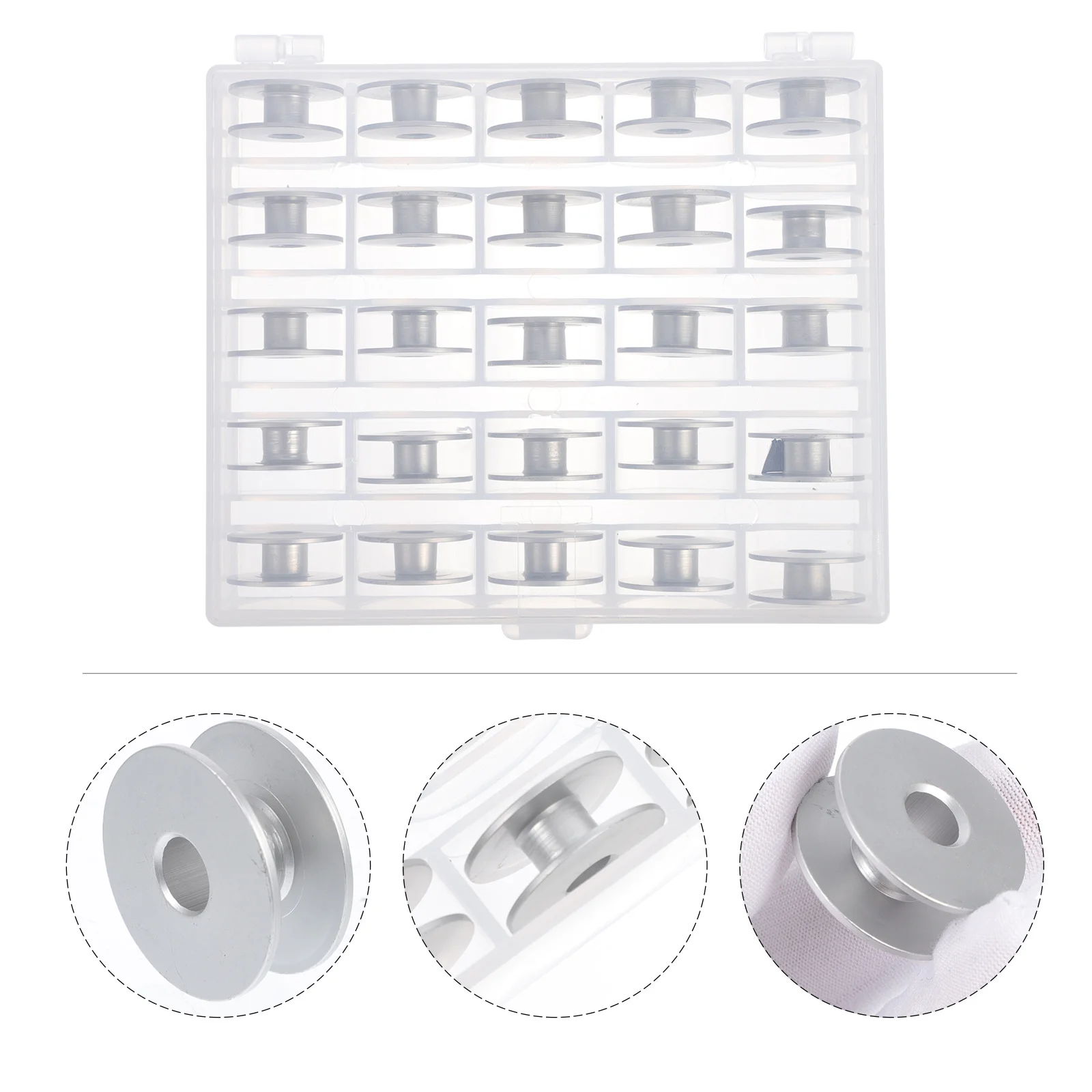 Набор пластиковых катушек для швейных машин