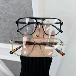 Fashion Elegant Square Eyeglasses Frames Women Men Transparent Clear Brand Designer Optical Casual Frame Oculos