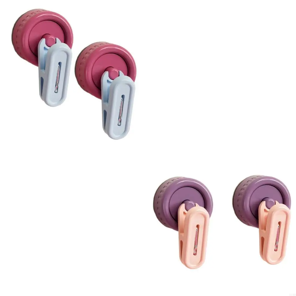 

Вращающийся зажим для хранения присосок, нескользящие резиновые ручки для тяжелых предметов в ванной комнате