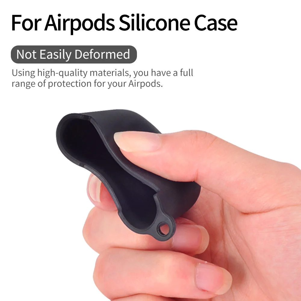 Capa em silicone macio para apple airpods pro, estojo para fones de ouvido sem fio, bluetooth, a2084 a2083