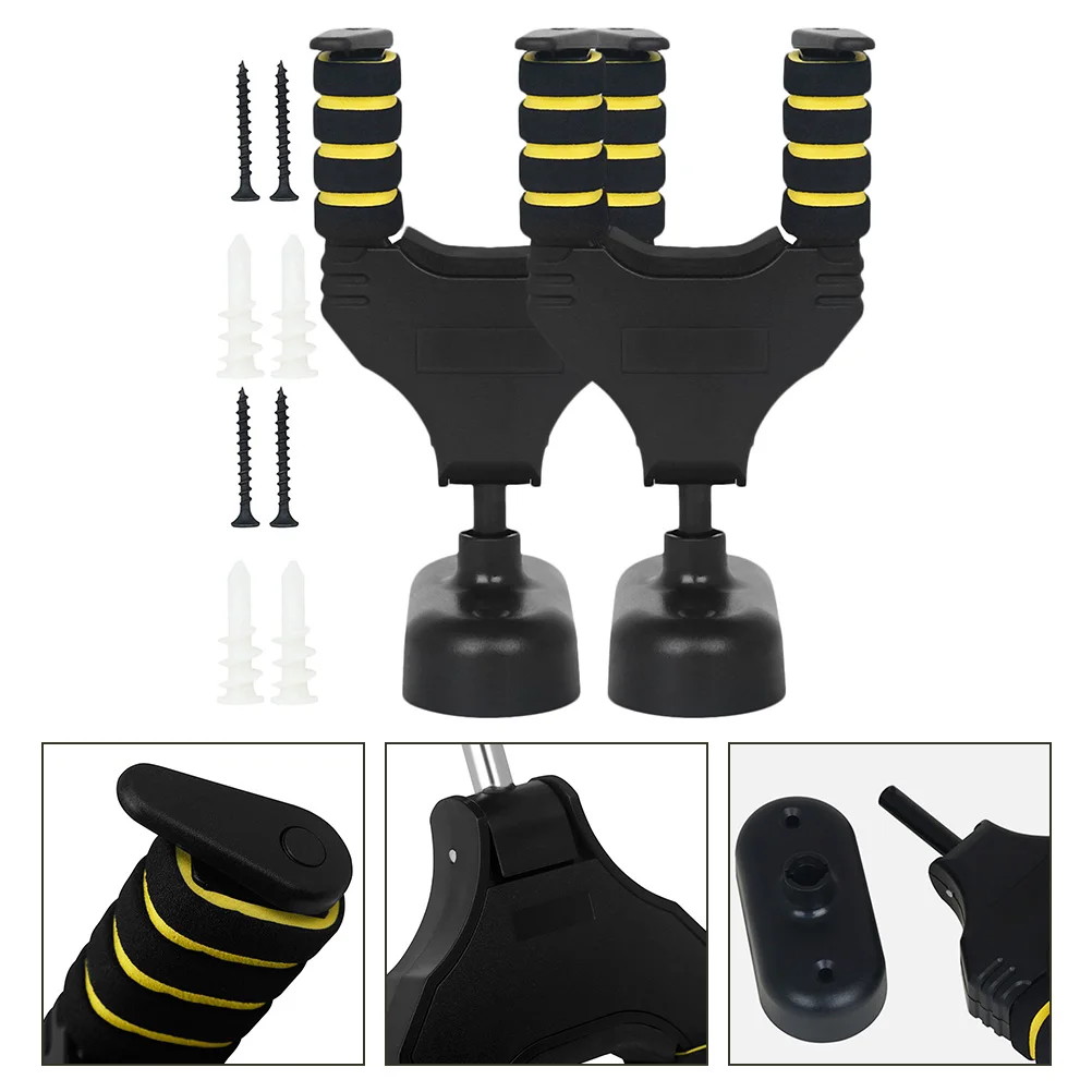 

2 set Guitar Hook Rack 2 Sets Wall Mounted Holder Stand Sponge Display Bracket For Electric Guitar Ukulele Accessories