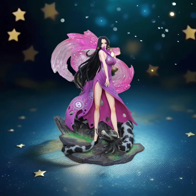 Gk Snake Maiden Phantom Empress Qiwu Haibo Yahan Cook Handmade Ornament Model Luminous Style Desktop Handmade Birthday Gift