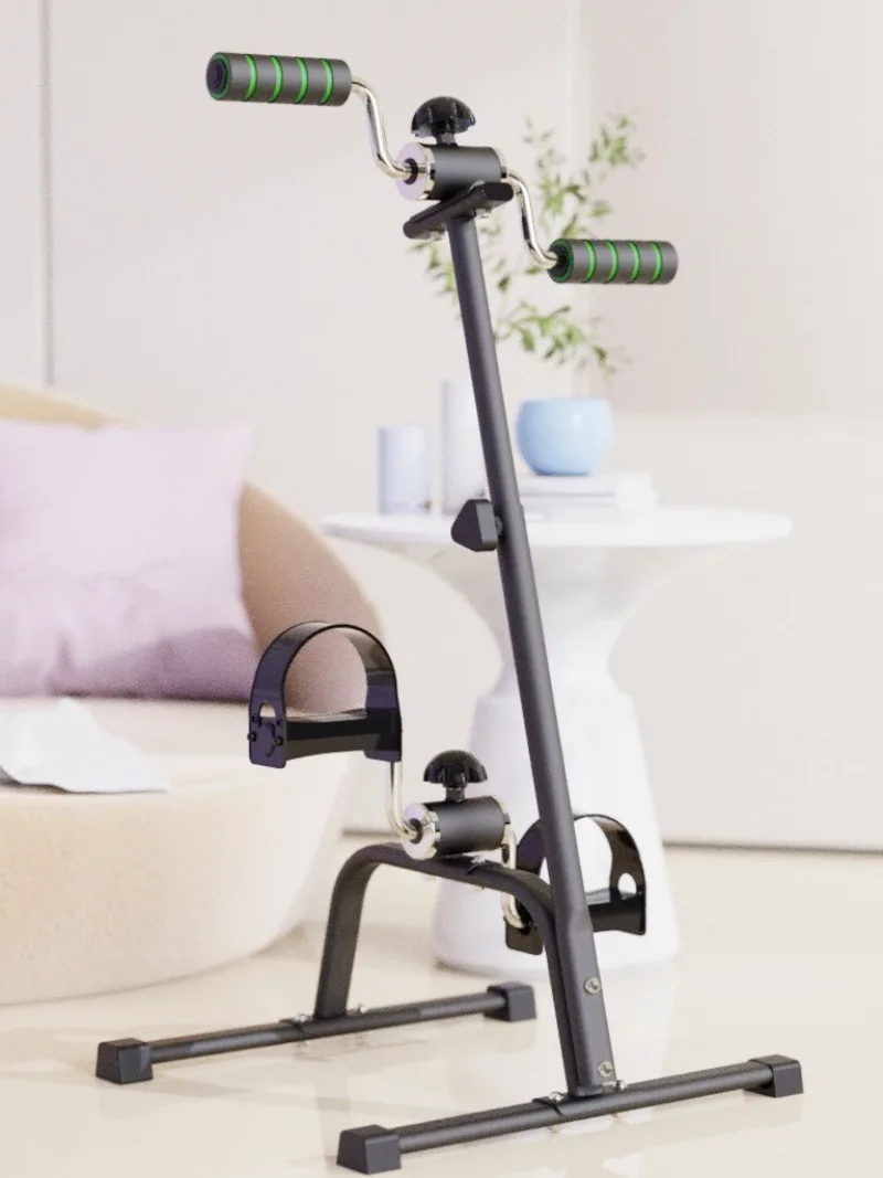 Ordinary Elderly Home Pedal Exercise Bike, Upper & Lower Limb Fitness Stepper, Adjustable Resistance & Height, Anti‑Slip Design