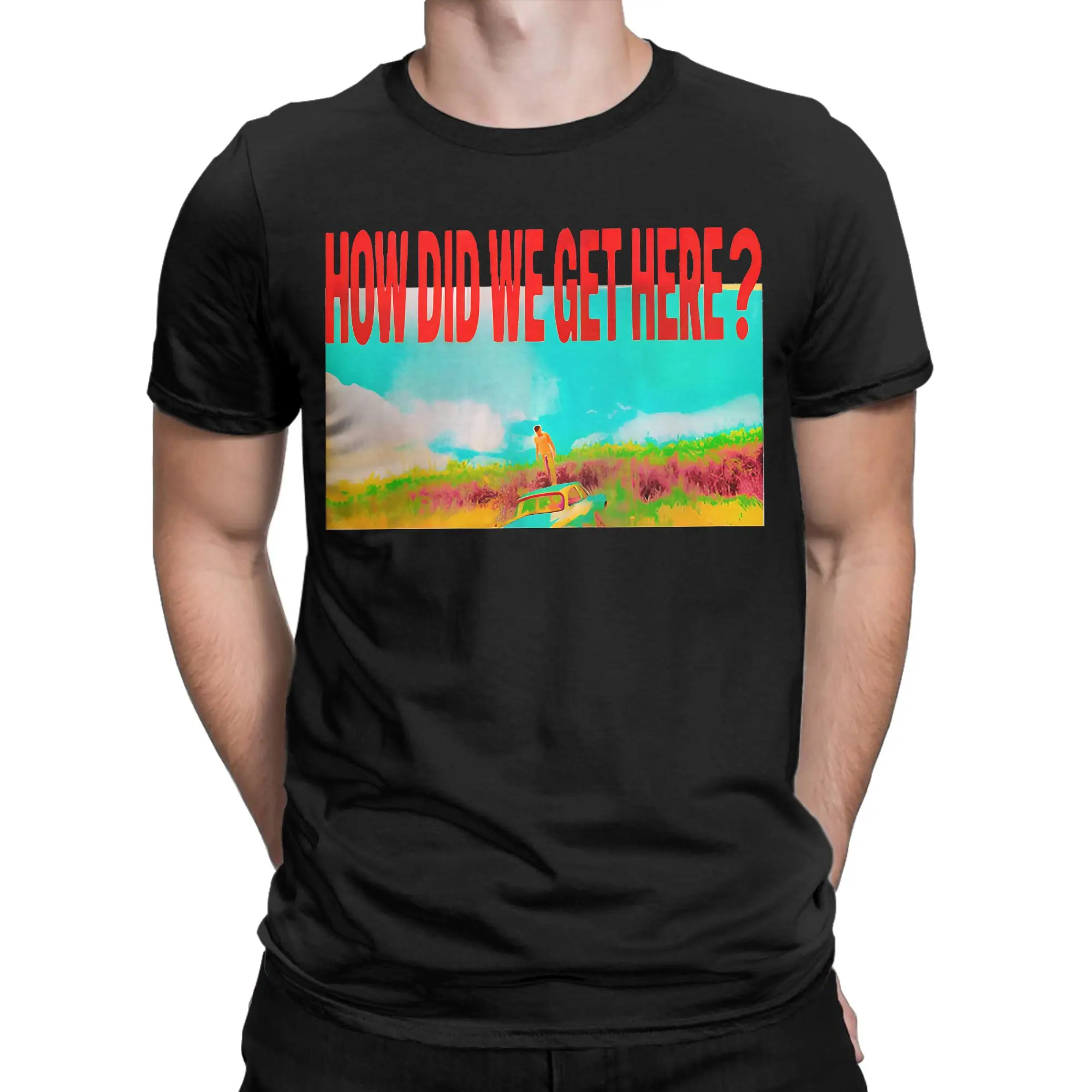 How Did I Get Here Tour Louis Tomlinsons T-Shirt for Men Women Novelty 100% Cotton Tee Shirt Short Sleeve T Shirts Gift Tops