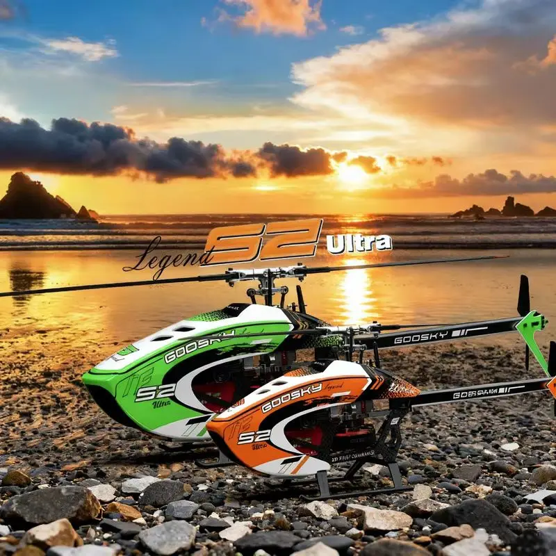 GOOSKY S2 Ultra 3D Professional Remote Control Stunt Helicopter High-Performance Dual Brushless Direct Drive RC Helicopter BNF