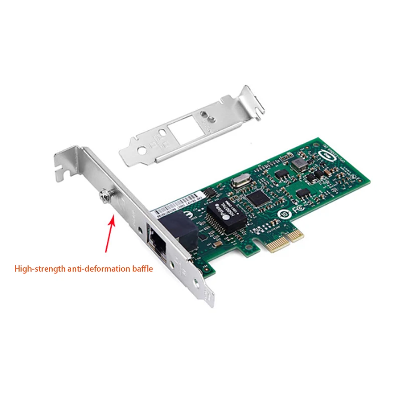 Diskless for PC Intel 81574L network adapter RJ-45 LAN Adapter Gigabit PCIE Network Card Ethernet 10/100/1000mbps Game PCIE Card