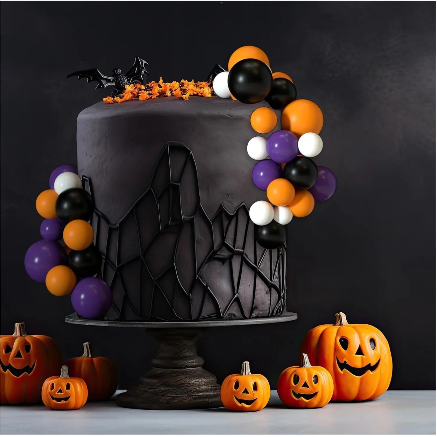32 Stück Salbeigrün Braun Kuchen Topper Gold Schaumstoffkugeln DIY Einsatz Kuchen Dekoration für Babyparty Geburtstag Party Kuchen Dekoration – Detail 10