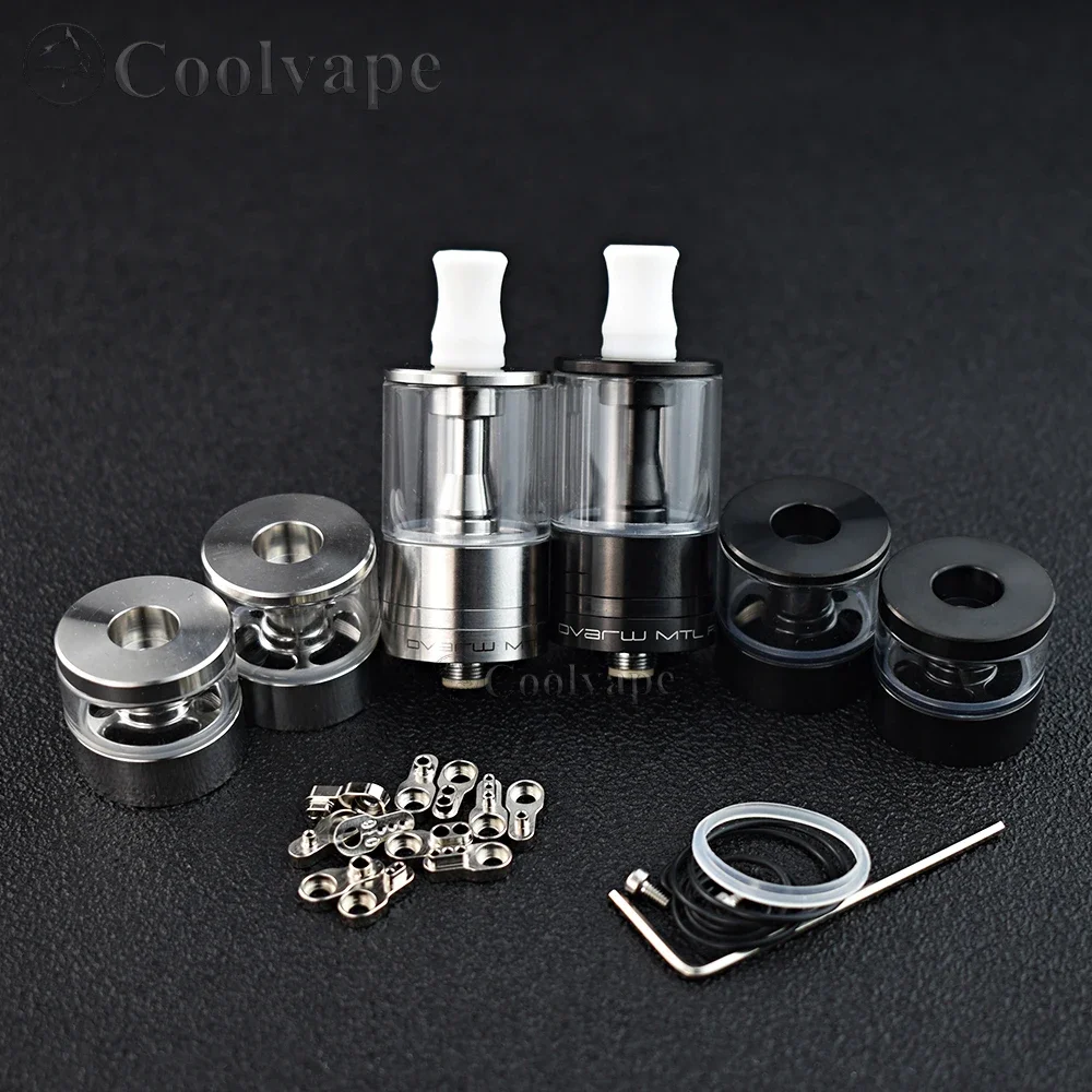 Dvarw MTL FL rta 22mm Tank Accessories 316ss airflow intake adjustable atomizer Rebuildable Accessories with 11pcs AFC insert
