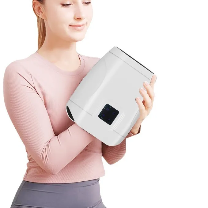 Customizable hand massager, airbag heating compress, vibration meridian acupoints, pressing and kneading palm massager
