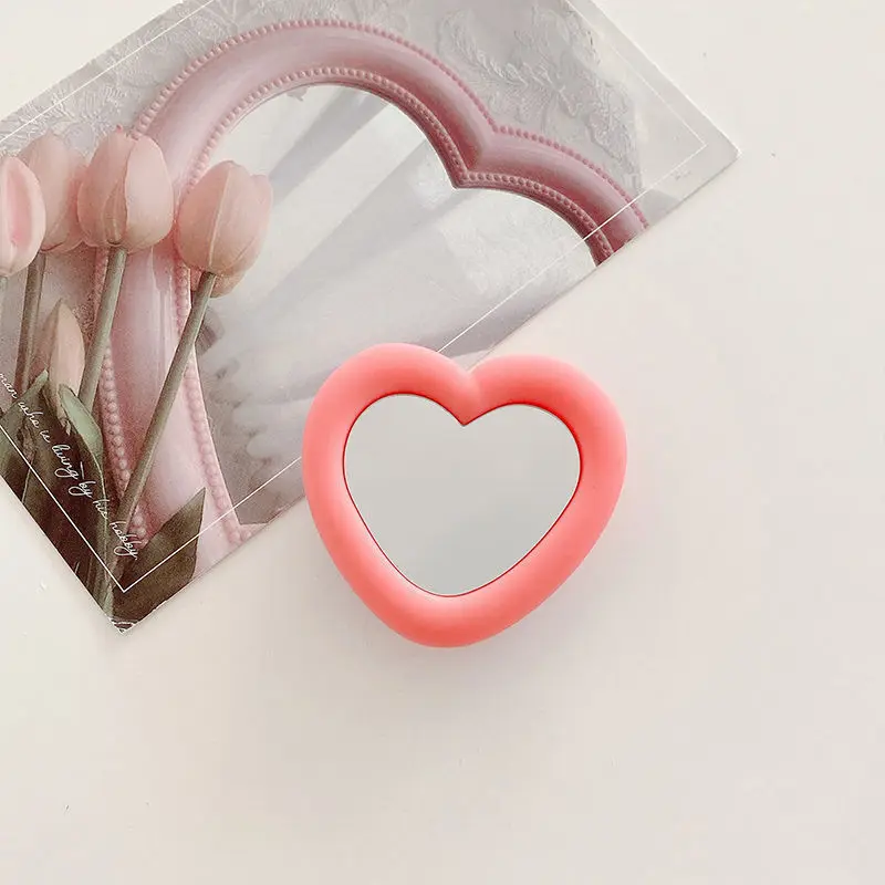 Japanse en Koreaanse Liefde Luie Telefoon Spiegel Airbag Stand Desktop Draagbare Opvouwbare Telescopische Universele Luie Stand Vrouw