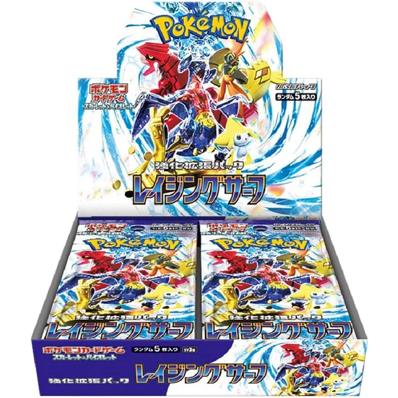 

Pokemon Card Game Scarlet & Violet Booster Pack Raging Surf Box Sv3A Japanese Collection Card