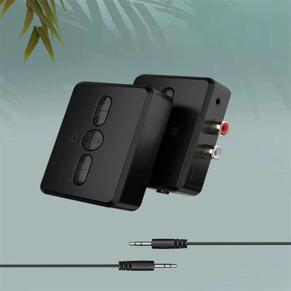 

Wireless Transmitter Receiver Adapter 5.0 Aux Audio Signal Adapter For Non-Wireless Devices Home Car Use