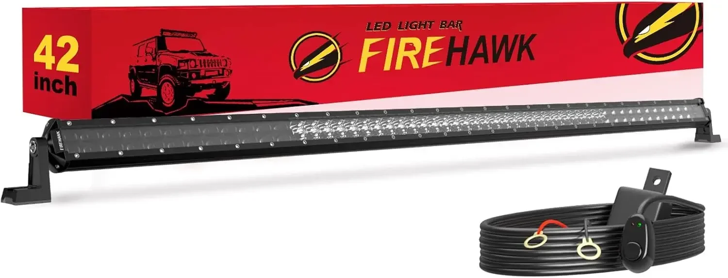 LED Light Bar 42 Inch 90,000LM, 2024 New Japanese L-A-B Chips, Spot Flood Combo Beam, Driving Off Road Fog Work for Truck Pickup