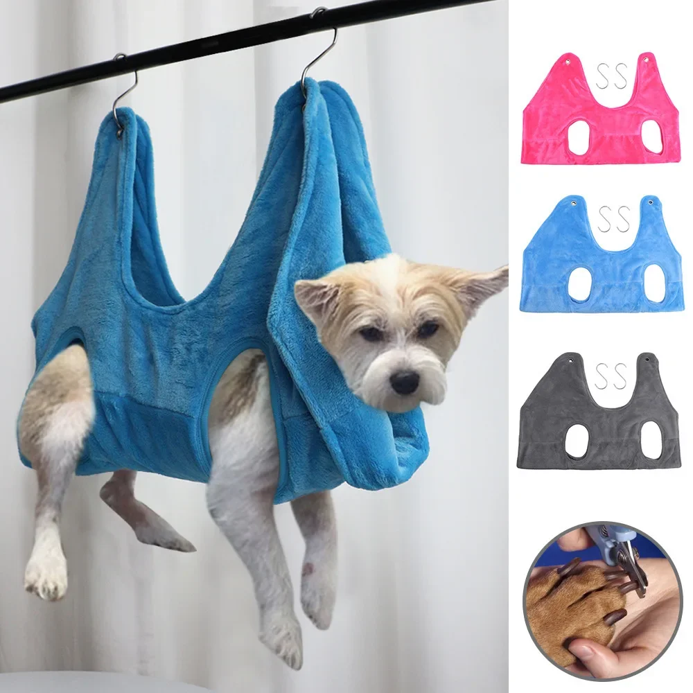 Dropshipping Pet Cat Grooming Hammock Helper Cat Grooming Hammocks Restraint Bag Puppy Dog Cat Nail Clip Trimming Bathing Bag