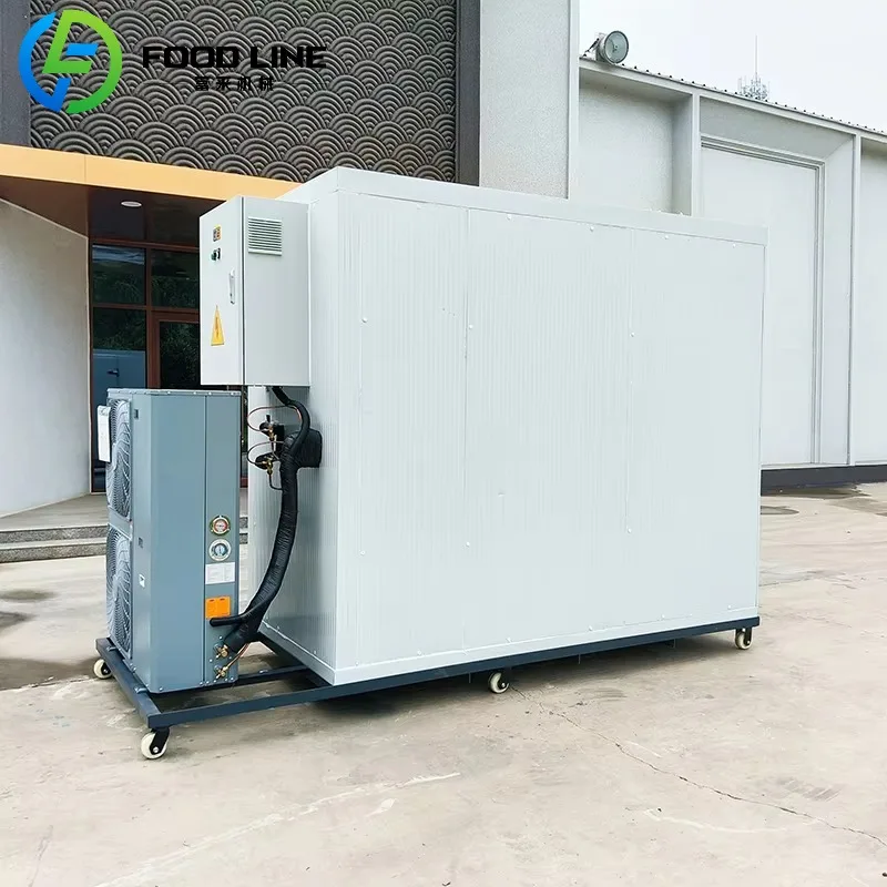 مرفق تجميد تجاري للغرفة الباردة للتبريد الاحترافي لتخزين المنتجات الزراعية