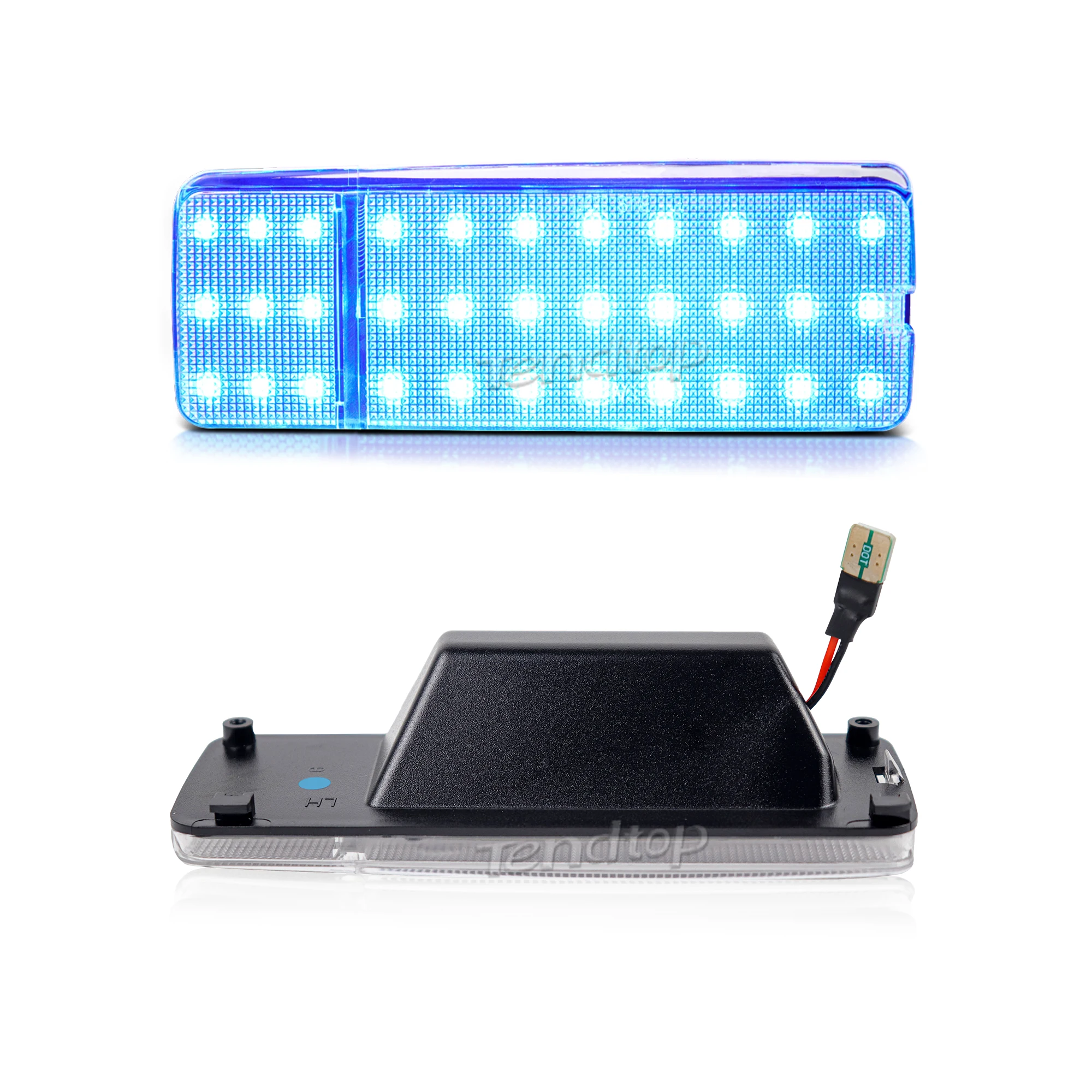 LED Interior Door Panel Courtesy Lamp Front Rear Under Door Light For 1992-1996 Ford F150/ F250/ BRONCO  Ford F350