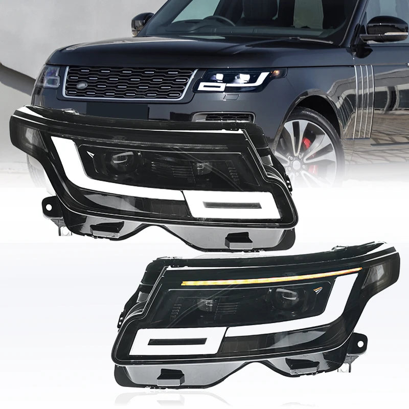 Best Selling 2018-2022 Latest Model for Range Rover LED Headlights 12V White 8000K Color Temperature Condition for Rover