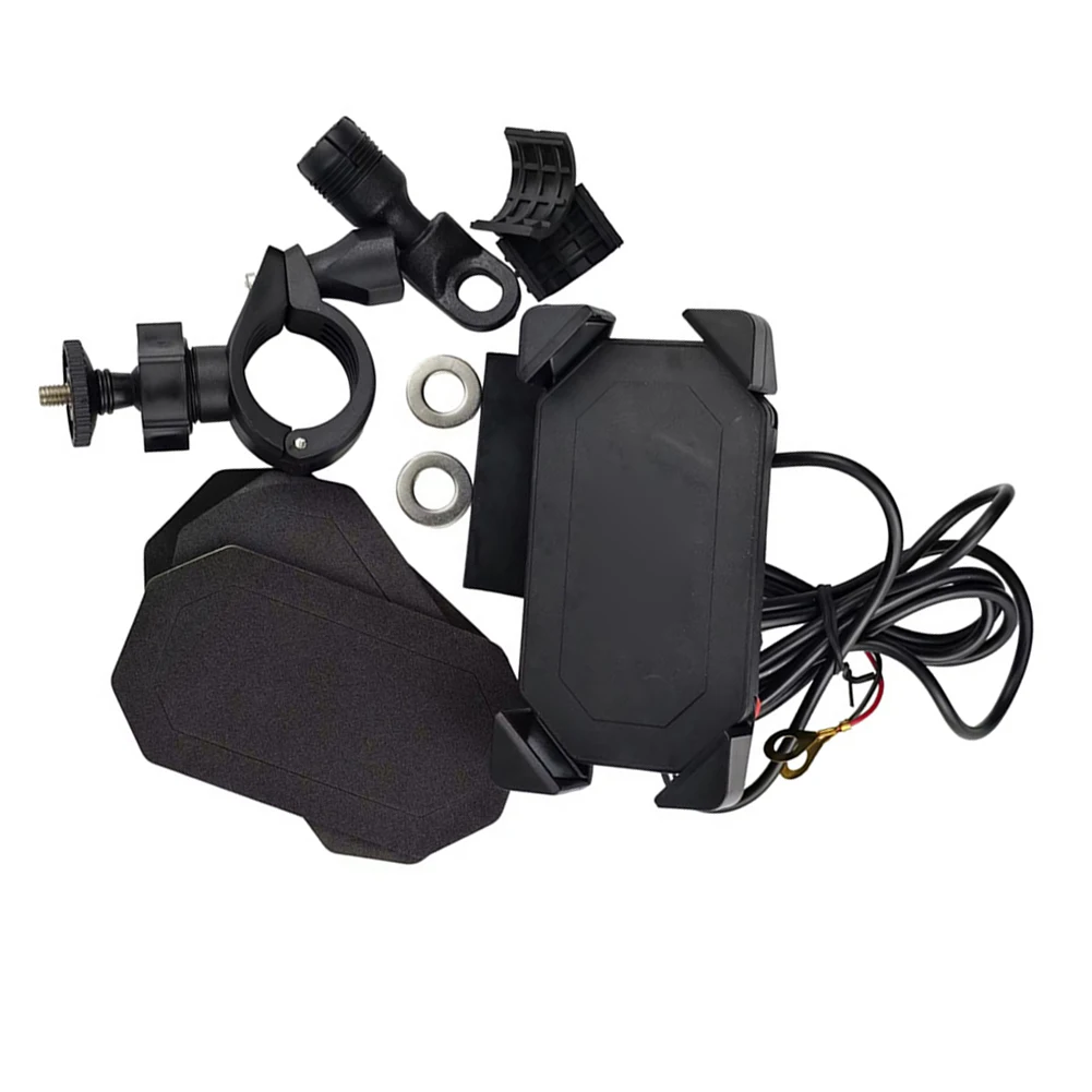 

Cycling Motorcycle Navigation Cycling Phone Holder Motorcycle Accessories As Shown In The Picture ABS Material Firmly Lock Phone