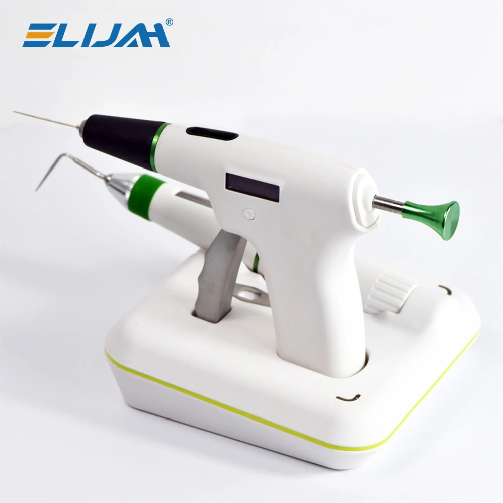 

ELIJAH Dentistry Endodontic Obturation System Dental Hot Melt Root Canal Heated Gun Pen Dentist Fast-Fill Gutta Percha Tools