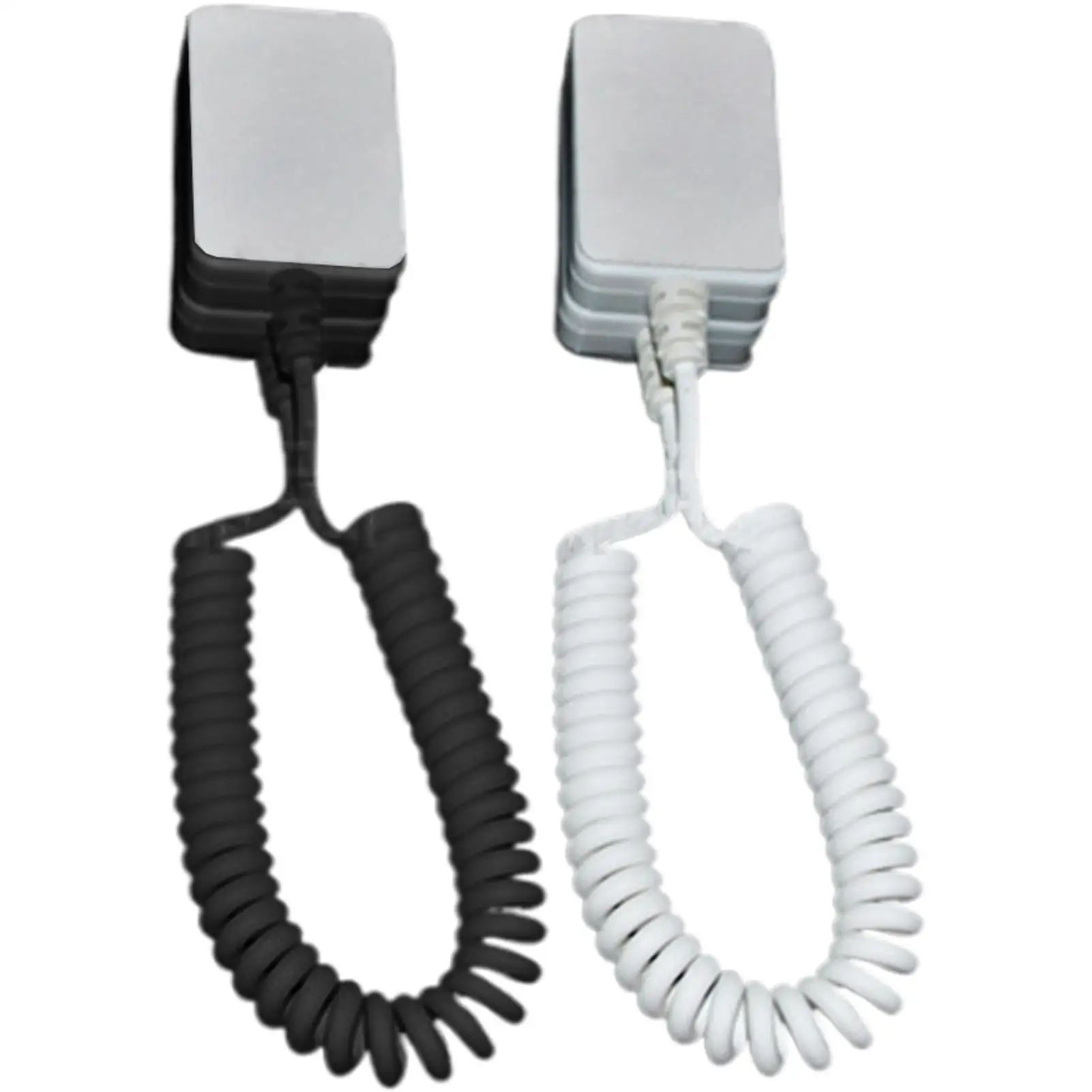 Remote Control Anti-Lost Rope Wall-Mount Remote Control With Extendable Spring Curly Wire Hardware Cable Lock For Phones