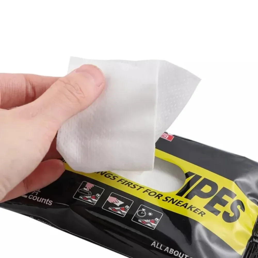Salviette per scarpe usa e getta da 30/12 pezzi accessori per la pulizia degli artefatti delle scarpe utili portatili da viaggio per lo scrub delle scarpe da ginnastica rimuovere rapidamente lo sporco