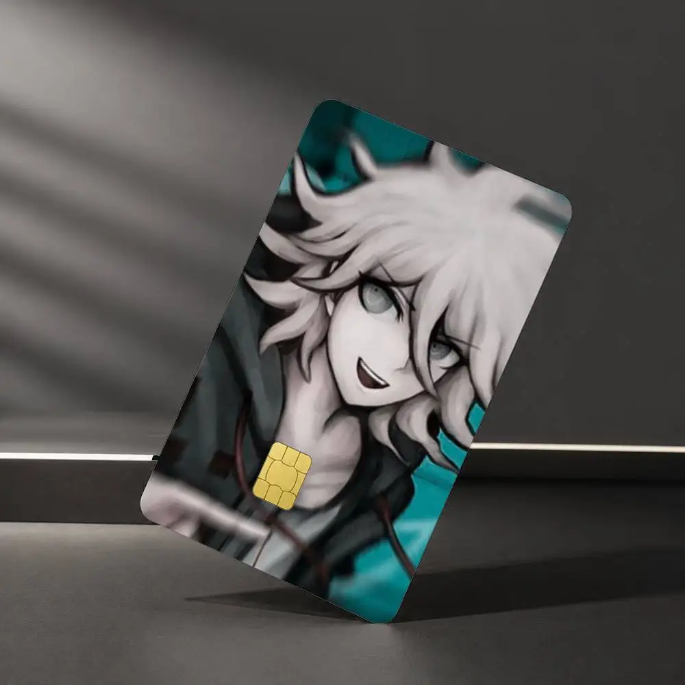 Nagito Komaeda Game Danganronpa Sticker Film Tape Skin for Credit Card Debit Card Waterproof Stickers