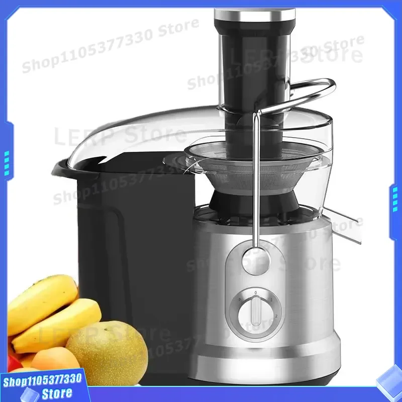 1000W Stainless Steel Electric Centrifugal Juicer for Fruits and Vegetables Household Wet Dry Separation High Power Kitchen