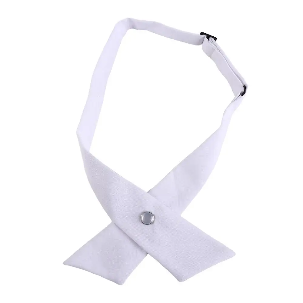 

Элегантная свадебная рубашка, аксессуар, униформа, сплошной цвет для школьного костюма, воротник-бабочка, галстук-бабочка JK, галстук-бабочка, галстук-бабочка с крестом, галстуки на шею