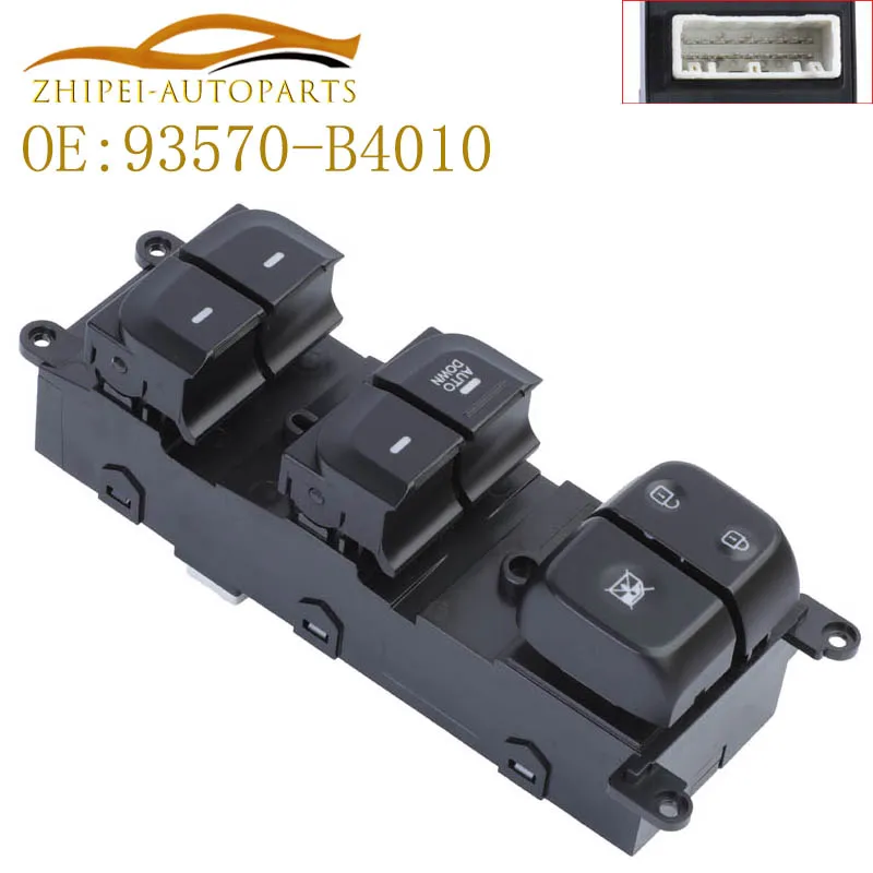 

93570-B4010 Electric Power Window Switch Car 93570B4010 For Hyundai i10 Doctor 10 Places Ear 1.0 sx 2013 2014 2015 2016 2017