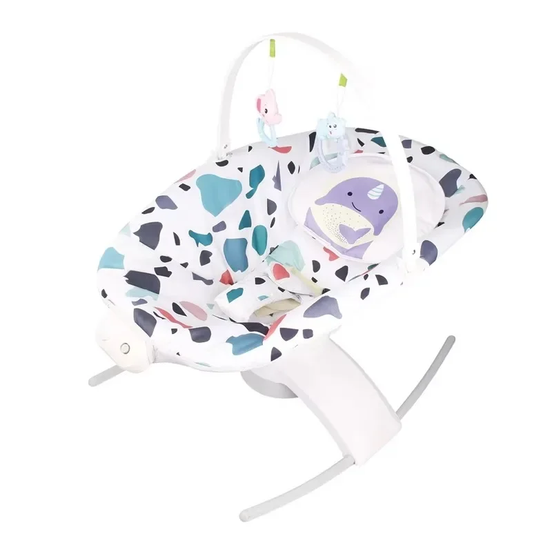 

High quality new toy electric automatic multi-function music trampoline baby walking rocking chair