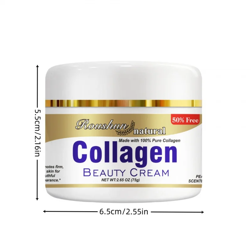 كريم وجه الكولاجينbeauty cream كريم ترطيب للعناية بالوجه مرطب ومغذي لوشن ترطيب للوجه مرطب ومغذي لجميع الفصول للجنسين