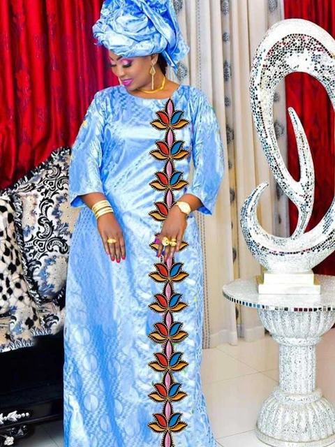 Robes en bazin brodé hotsell