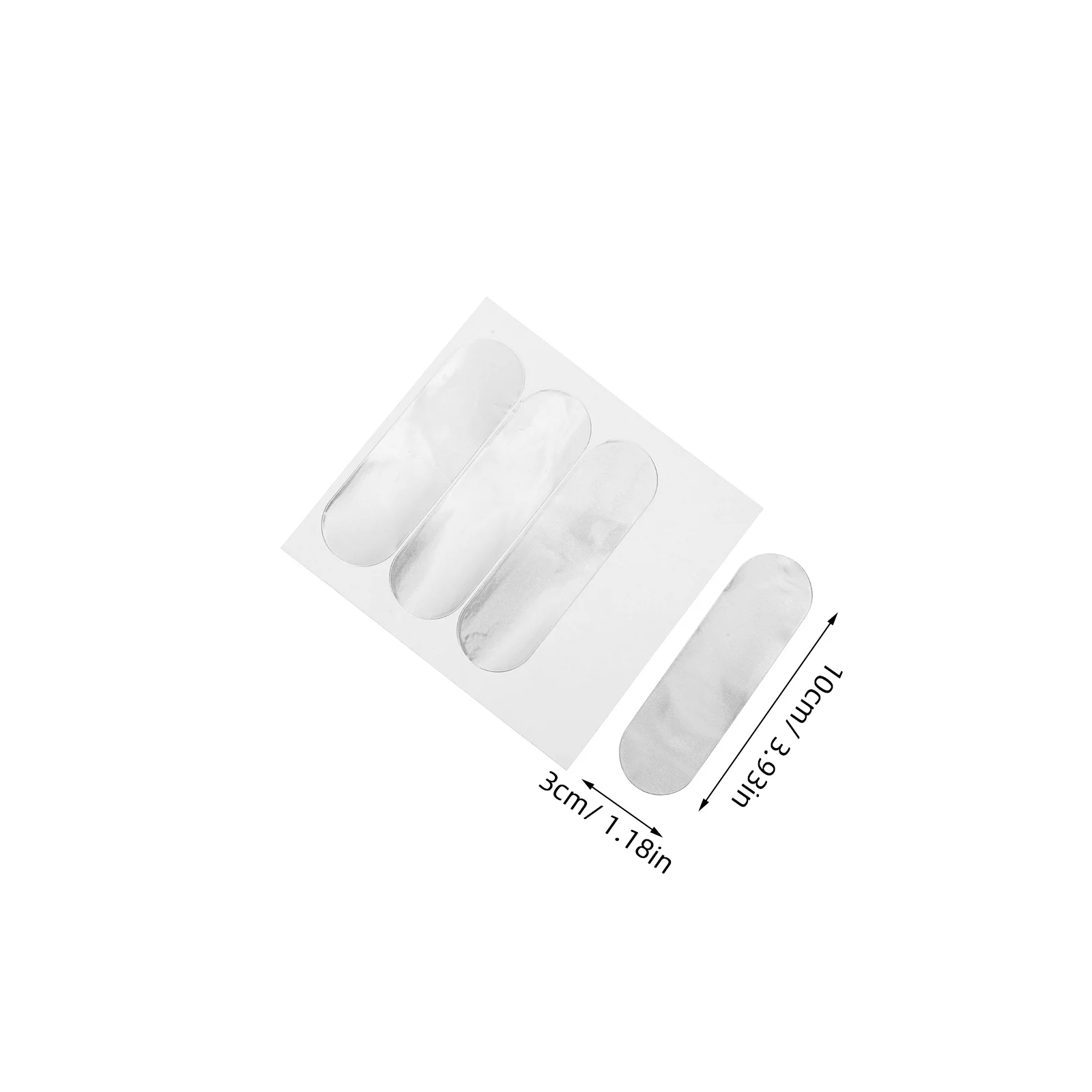 Parche de reparación de aluminio, arreglo resistente al calor para fugas de ollas de sopa, cubos de plástico, contenedores de Metal, herramientas de pintura